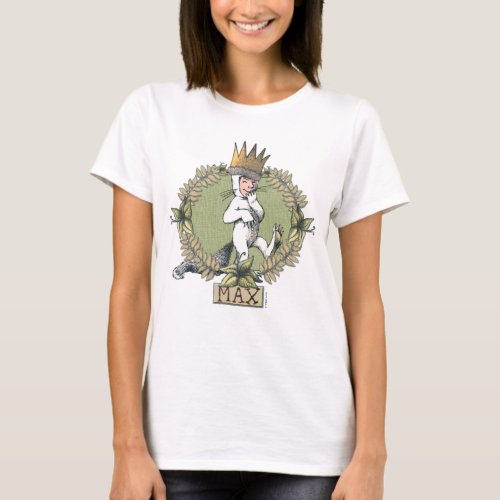 Where the Wild Things Are  Max Badge T_Shirt