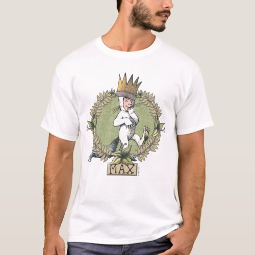 Where the Wild Things Are  Max Badge T_Shirt