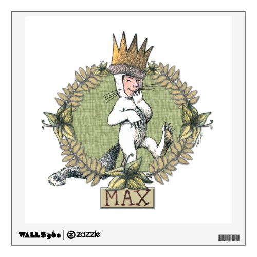 Where the Wild Things Are  Max Badge Wall Decal
