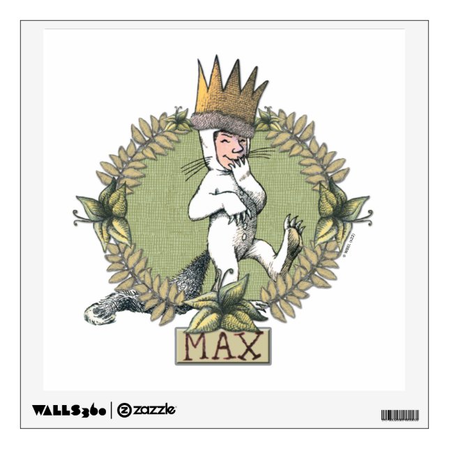 Where the Wild Things Are | Max Badge Wall Decal (Front)