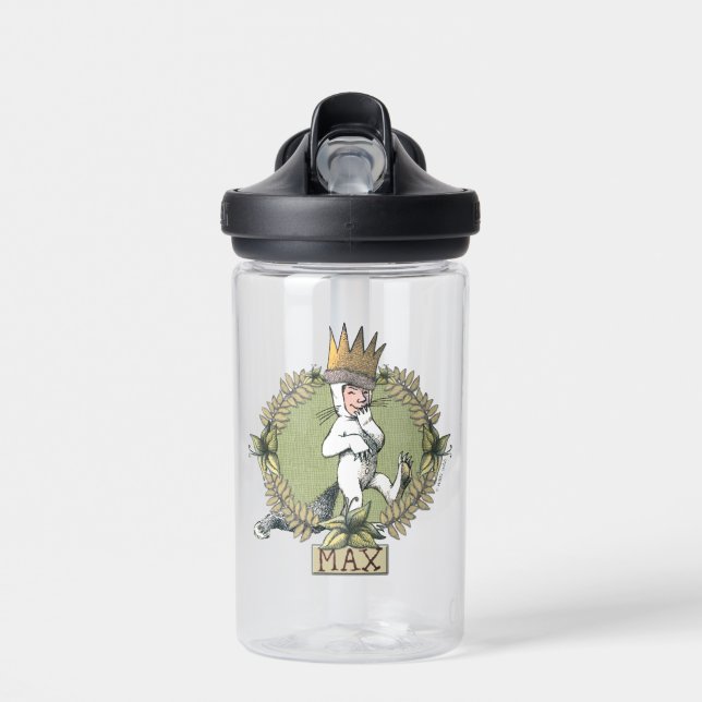 Where the Wild Things Are | Max Badge Water Bottle (Front)