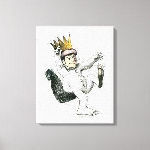 Where the Wild Things Are   Max Canvas Print