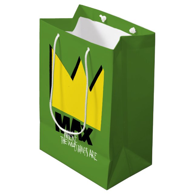 Where the Wild Things Are | Max & Crown Medium Gift Bag (Front Angled)