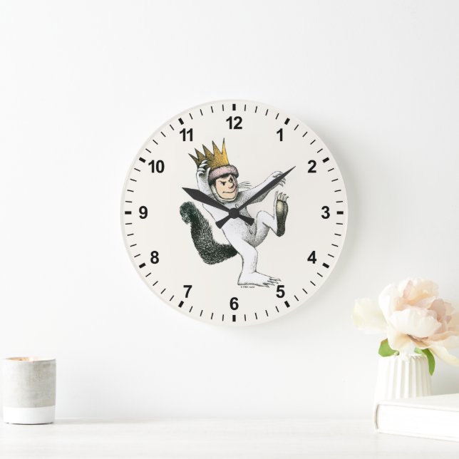 Where the Wild Things Are | Max Large Clock (Home)