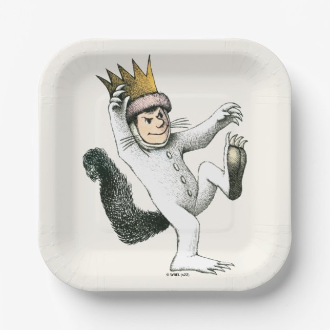 Where the Wild Things Are | Max Paper Plates (Front)