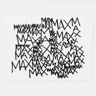 Where the Wild Things Are Max Repeated Baby Blanket