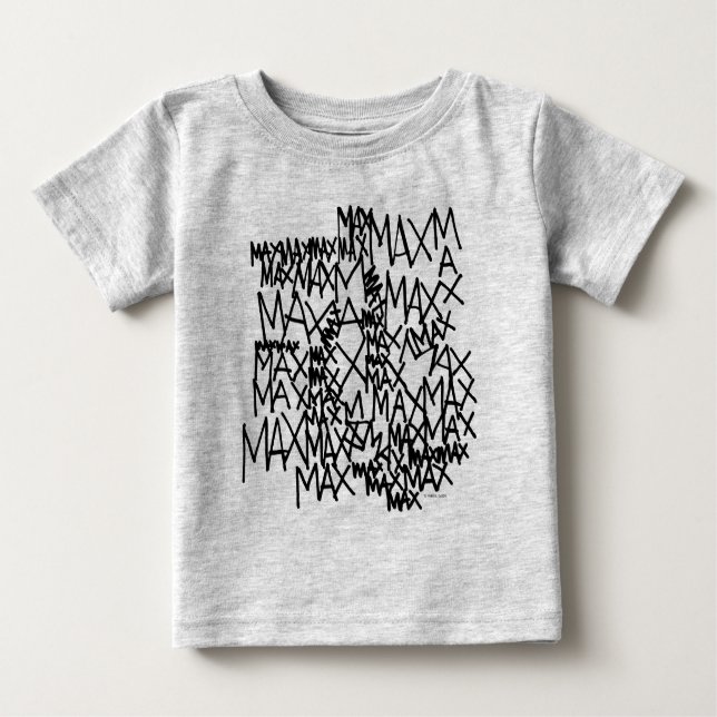 Where the Wild Things Are | Max Repeated Baby T-Shirt (Front)