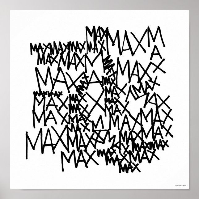 Where the Wild Things Are | Max Repeated Poster (Front)