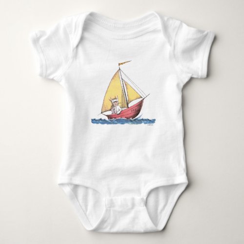 Where the Wild Things Are  Max Sailing Baby Bodysuit