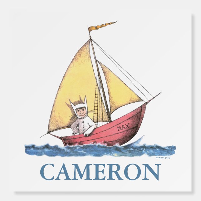 Where the Wild Things Are | Max Sailing Foam Board (Front)