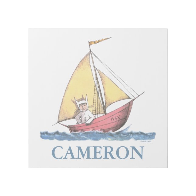 Where the Wild Things Are | Max Sailing Gallery Wrap (Front)