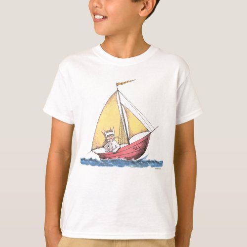 Where the Wild Things Are  Max Sailing T_Shirt