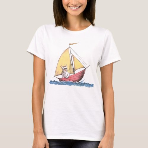 Where the Wild Things Are  Max Sailing T_Shirt