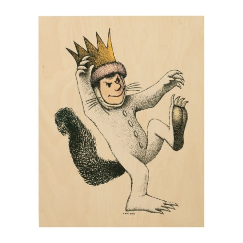 Where the Wild Things Are  Max Wood Wall Art