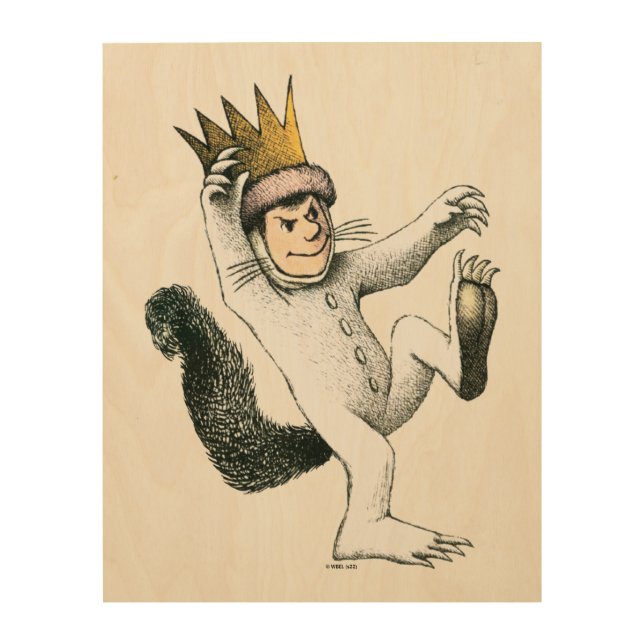 Where the Wild Things Are | Max Wood Wall Art (Front)