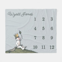Where the Wild Things Are Monthly Milestone Baby
