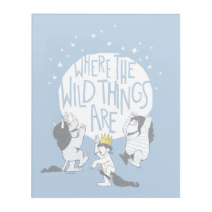 Where The Wild Things Are   Moon & Stars Acrylic Print