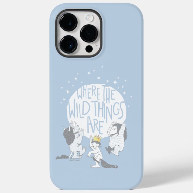 Where The Wild Things Are | Moon & Stars Case-Mate iPhone Case (Back)