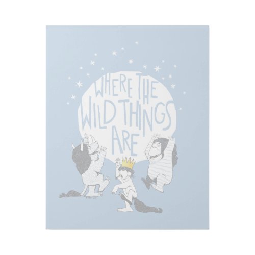 Where The Wild Things Are  Moon  Stars Gallery Wrap