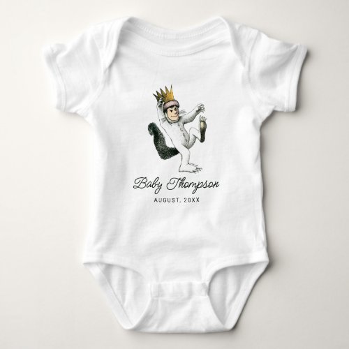 Where The Wild Things Are  New Baby Coming Soon Baby Bodysuit