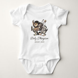 Where The Wild Things Are   New Baby Coming Soon Bodysuit
