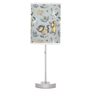 Where the Wild Things Are Pattern Table Lamp