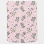 Where the Wild Things Are Pink Star Pattern Baby Blanket