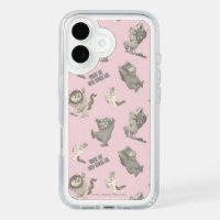 Where the Wild Things Are Pink Star Pattern