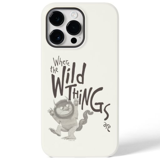 Where the Wild Things Are Quote Case-Mate iPhone 14 Pro Max Case