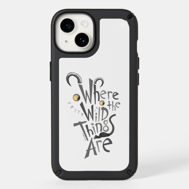 Where the Wild Things Are Quote Graphic Speck iPhone Case (Front)
