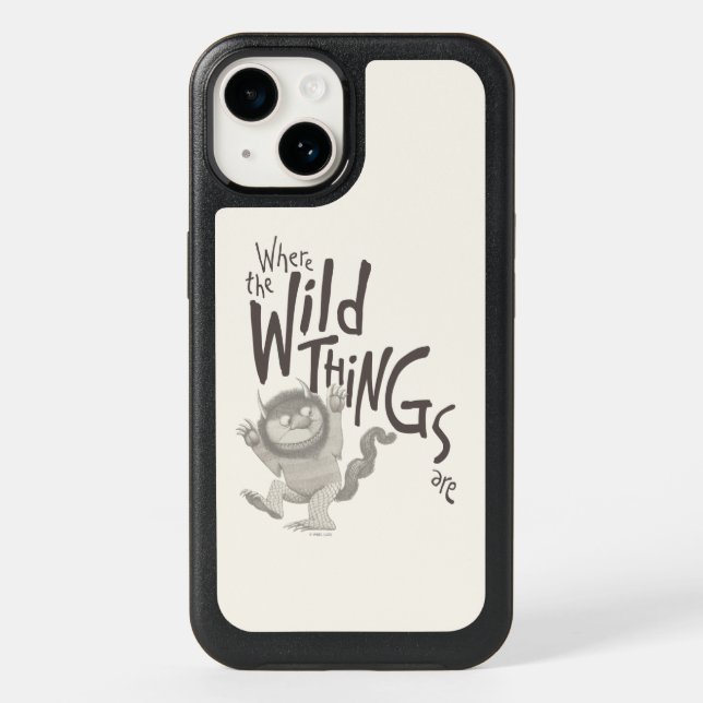 Where the Wild Things Are Quote Otterbox iPhone Case (Back)