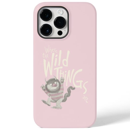 Where the Wild Things Are Quote - Pink Case-Mate iPhone 14 Pro Max Case