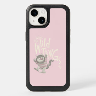 Where the Wild Things Are Quote - Pink OtterBox iPhone 14 Case