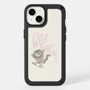 Where the Wild Things Are Quote - Pink Speck iPhone 14 Case