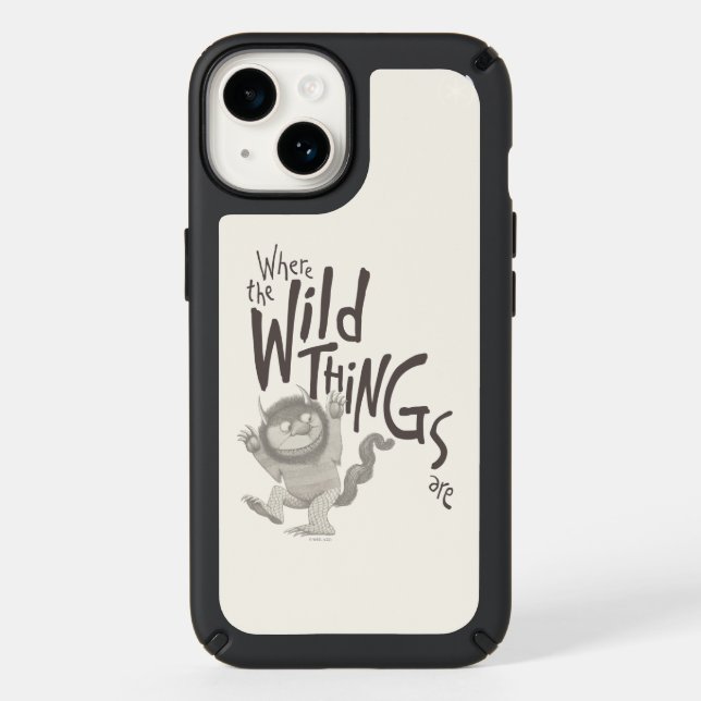 Where the Wild Things Are Quote Speck iPhone Case (Front)