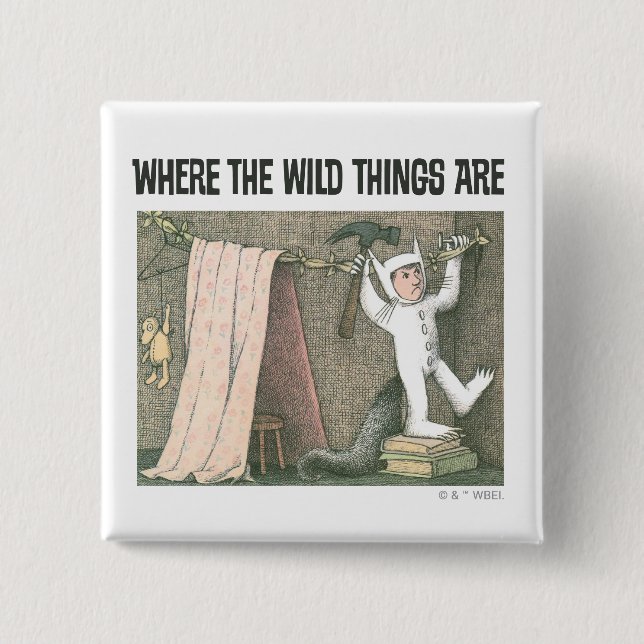Where The Wild Things Are | Scene 1 Button (Front)