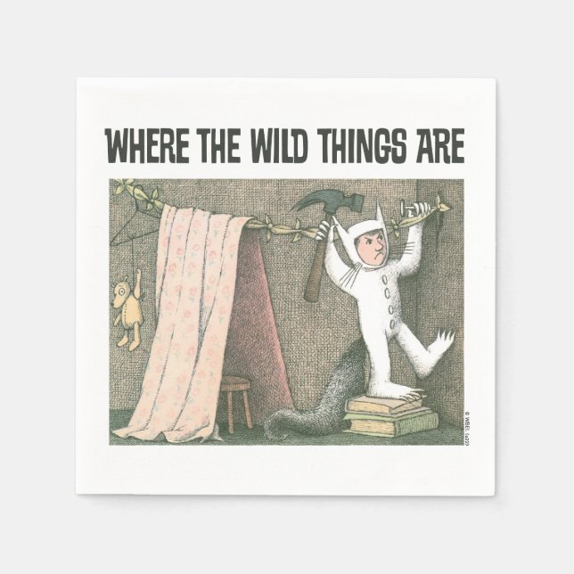 Where The Wild Things Are | Scene 1 Napkins (Front)