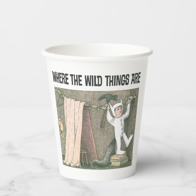 Where The Wild Things Are | Scene 1 Paper Cups (Front)