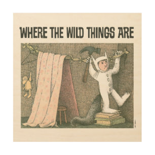 Where The Wild Things Are   Scene 1 Wood Wall Art
