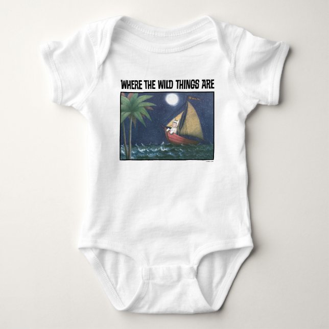 Where The Wild Things Are | Scene 2 Baby Bodysuit (Front)