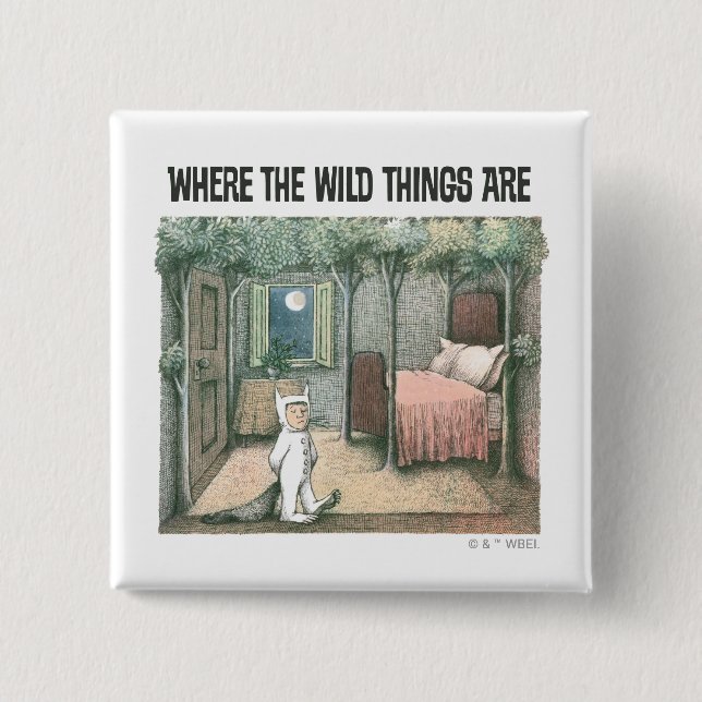 Where The Wild Things Are | Scene 3 Button (Front)