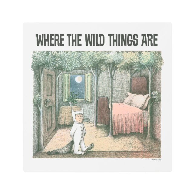 Where The Wild Things Are | Scene 3 Metal Print (Front)