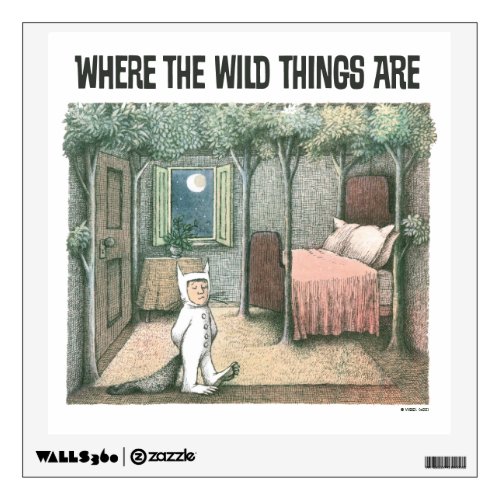 Where The Wild Things Are  Scene 3 Wall Decal