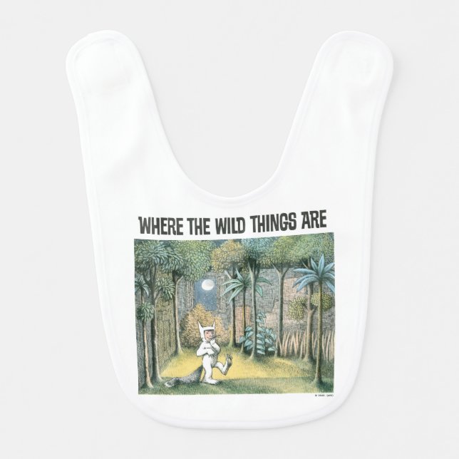 Where The Wild Things Are | Scene 4 Baby Bib (Front)