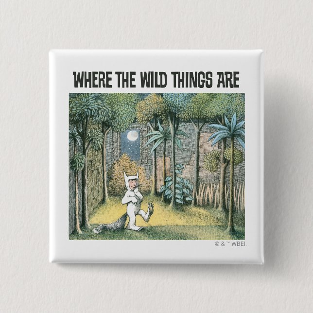 Where The Wild Things Are | Scene 4 Button (Front)