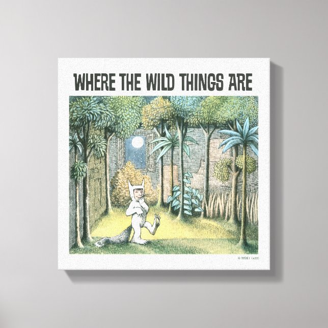 Where The Wild Things Are | Scene 4 Canvas Print (Front)