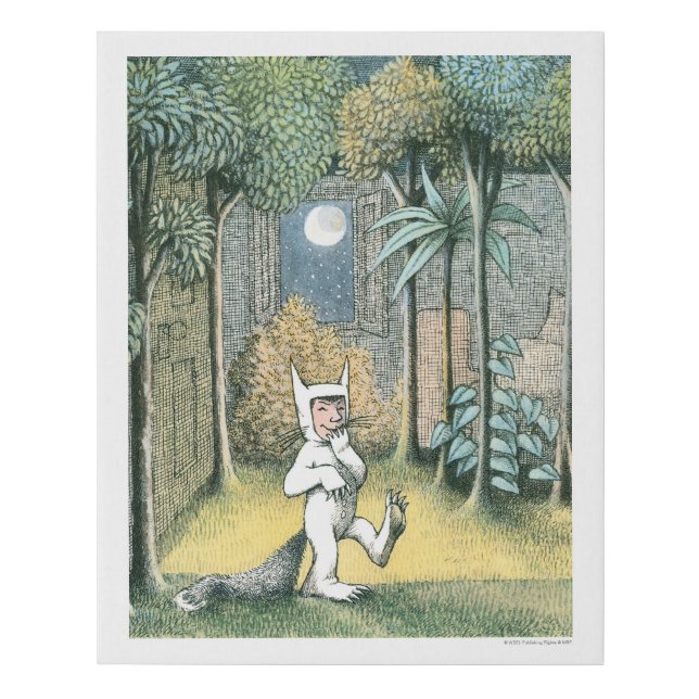Where The Wild Things Are | Scene 4 Faux Canvas Print (Front)