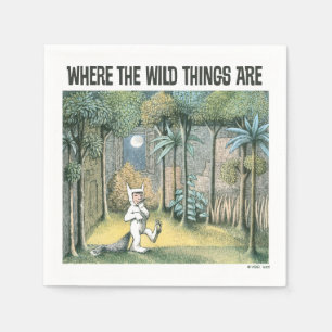Where The Wild Things Are Scene 4 Napkins