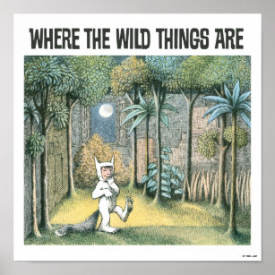 The Things Where Are Art Wild Wall Zazzle Décor | &