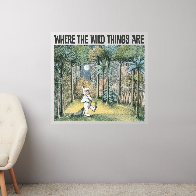 Where The Wild Things Are | Scene 4 Wall Decal (Living Room 2)